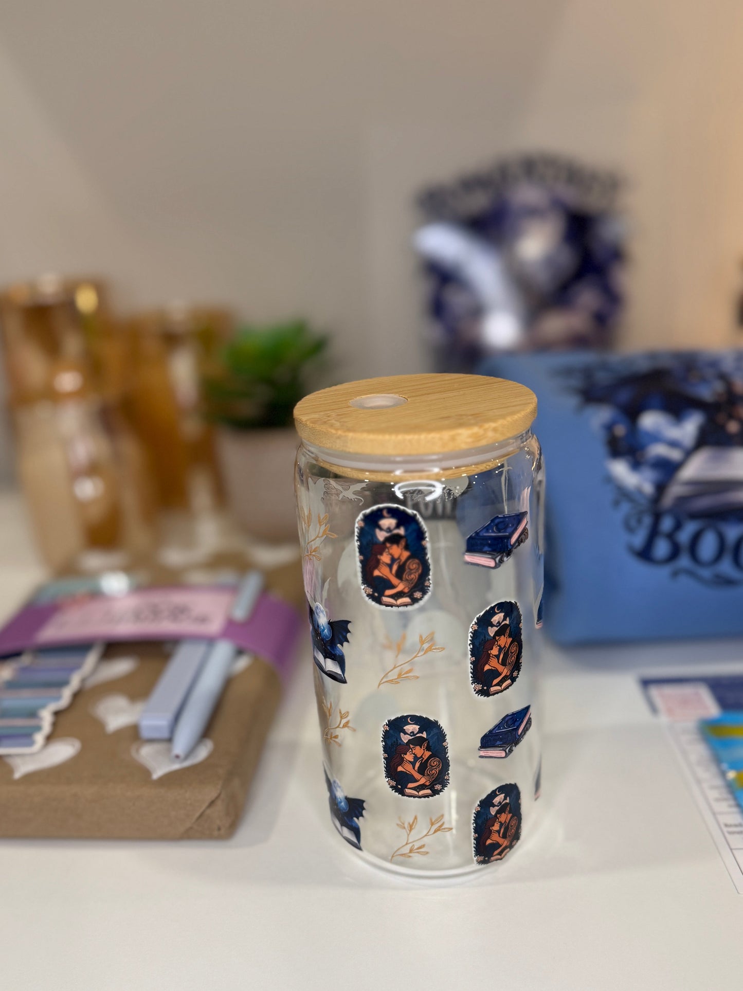 Romantasy Era - Iced Coffee Glass