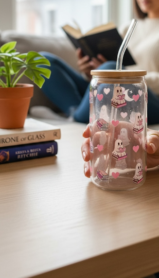 Made Me Blush - Iced Coffee Glass